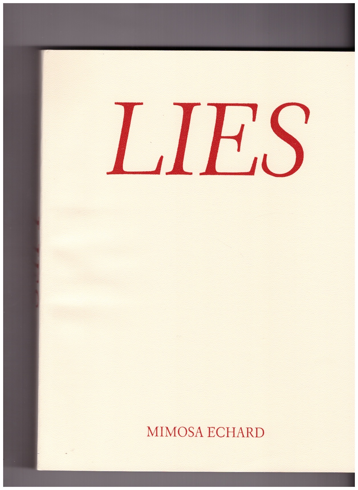 ECHARD, Mimosa - Mimosa Echard. Lies